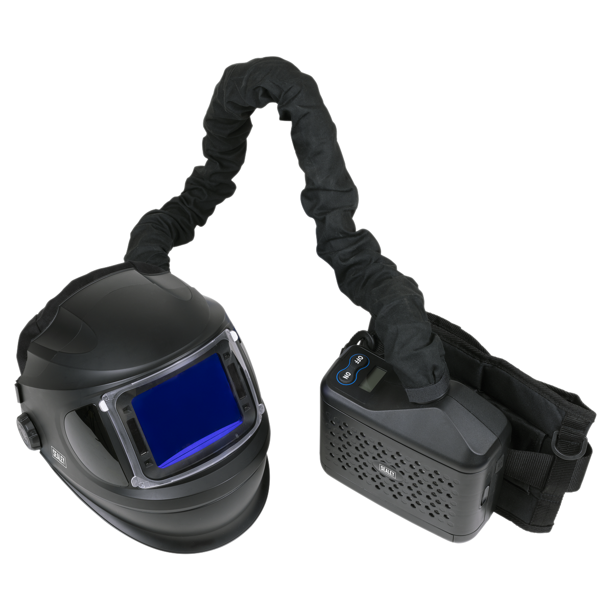 Sealey Auto Darkening Welding Helmet with TH3 Powered Air Purifying Respirator (PAPR) PWH618