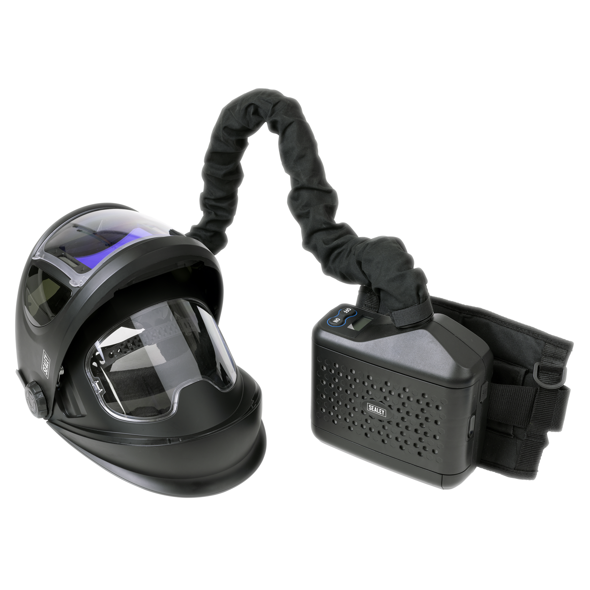 Sealey Auto Darkening Welding Helmet with TH3 Powered Air Purifying Respirator (PAPR) PWH618