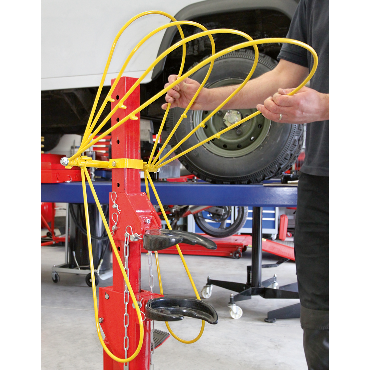 Sealey Restraint System for Coil Spring Compressors RE23RS