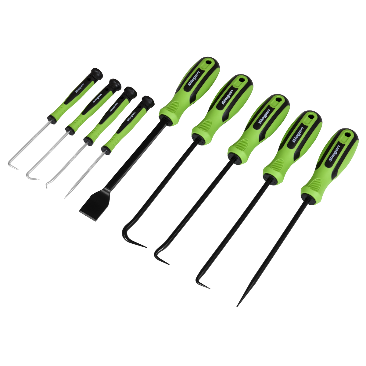 Sealey Siegen Scraper & Hook Set 9pc S01103