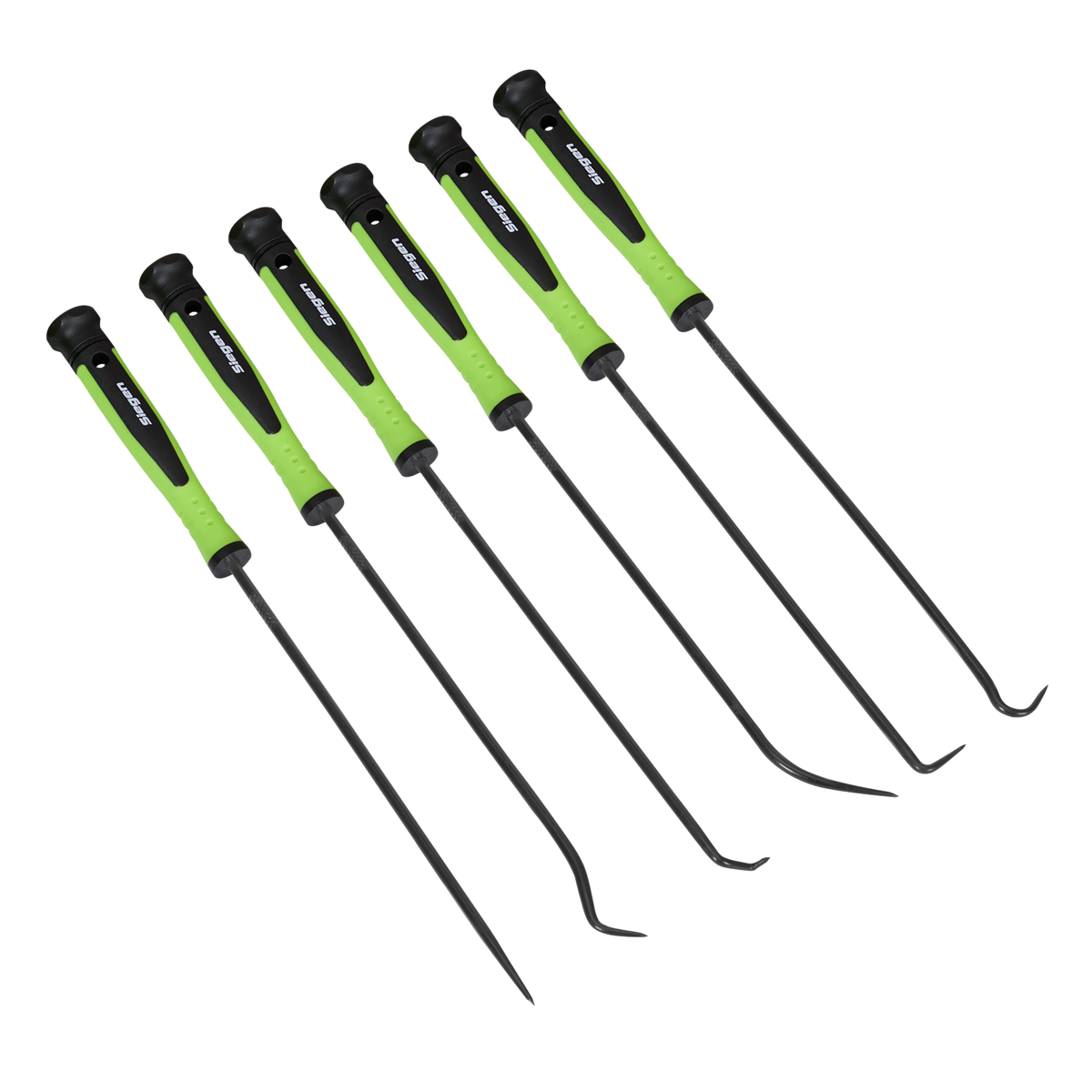Sealey Siegen Pick & Hook Set Extra-Long 6pc S01104