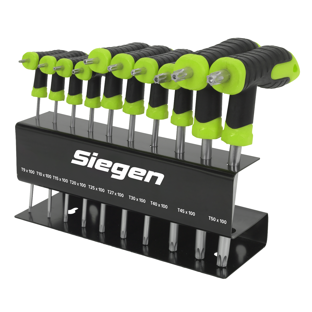 Sealey Siegen T-Handle TRX-Star* Key Set 10pc S01151