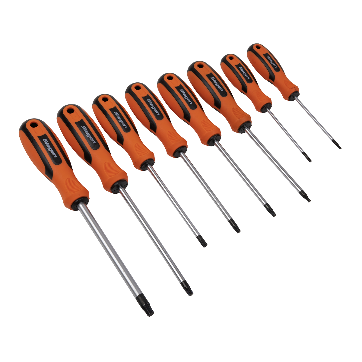 Sealey Siegen TRX-Star* Screwdriver Set 8pc S0897