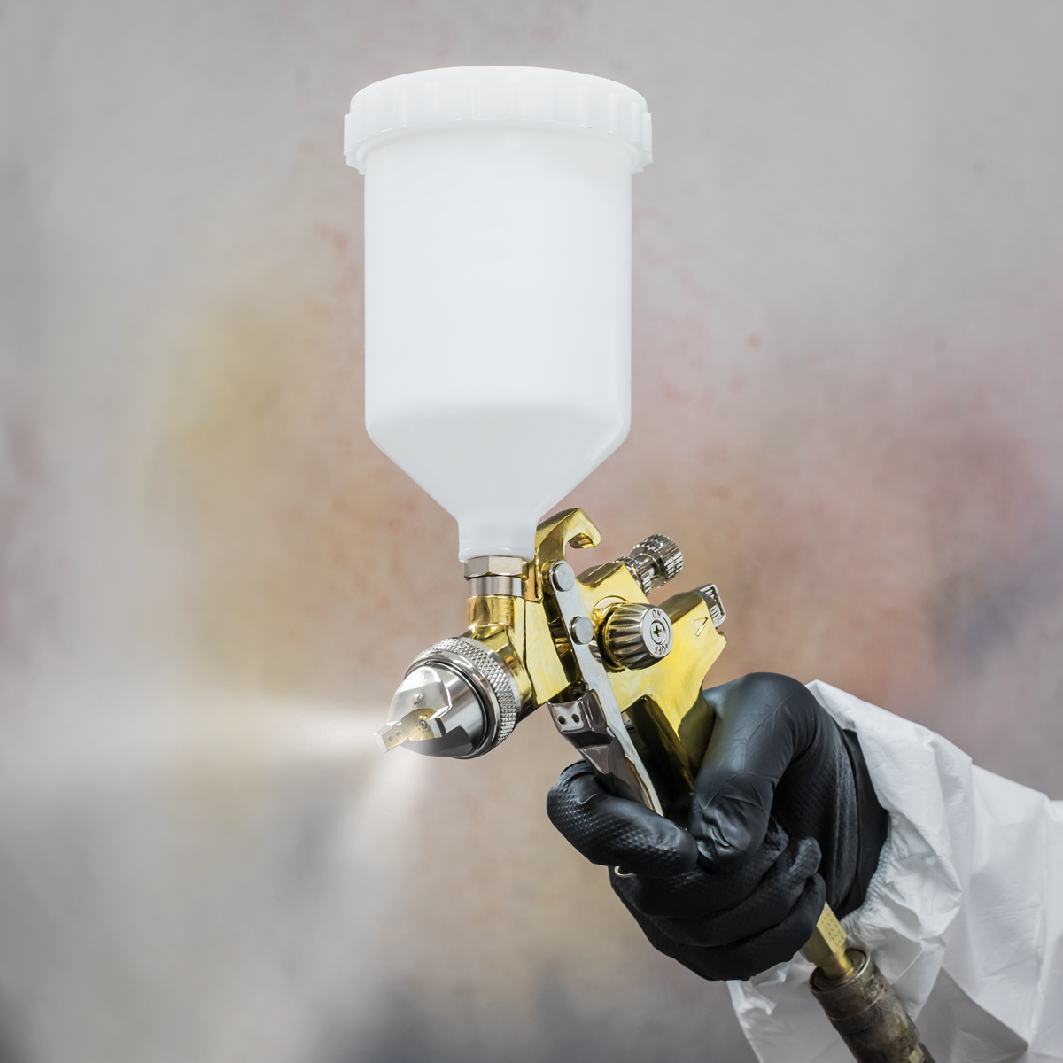 Sealey Gold Series Gravity Feed Spray Gun 1.4mm Set-Up S701G
