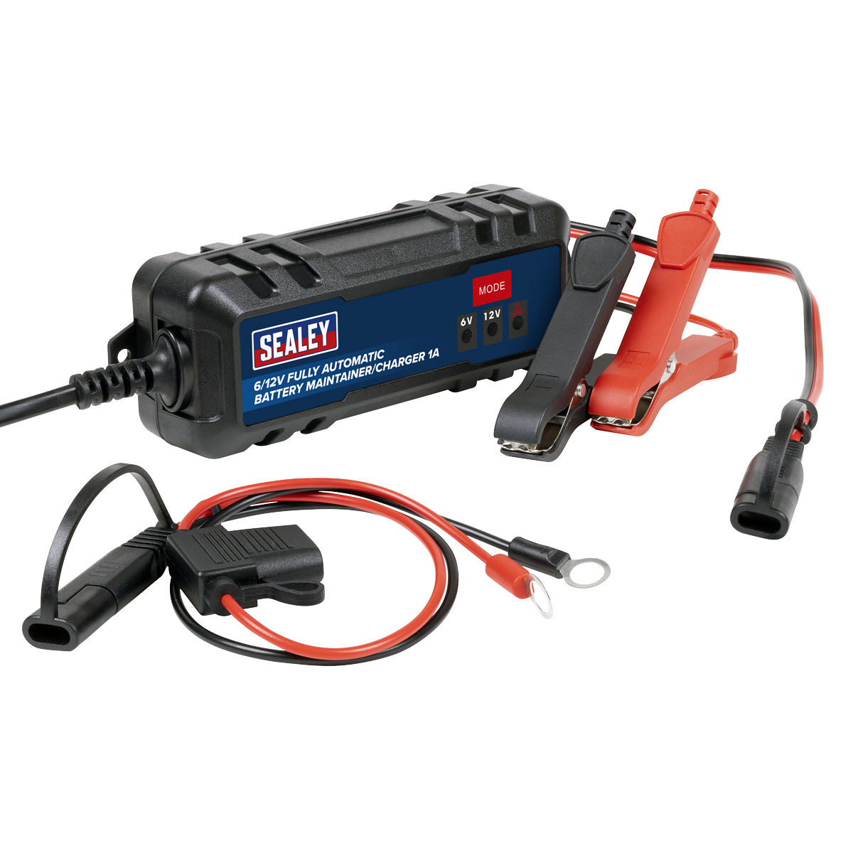 Sealey 6/12V Fully Automatic Battery Maintainer/Charger 1A SBC1