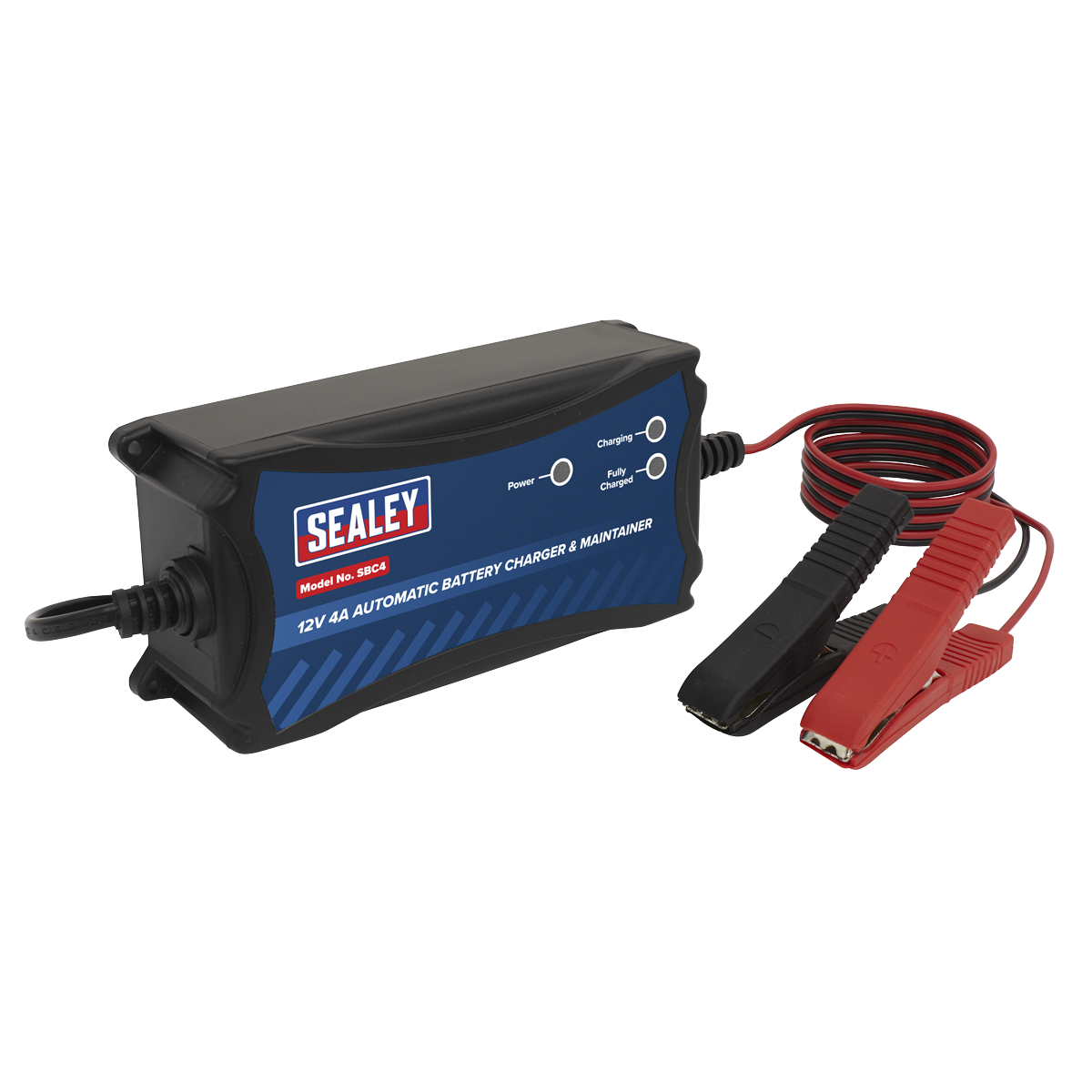 Sealey 12V Fully Automatic Battery Maintainer/Charger 4A SBC4