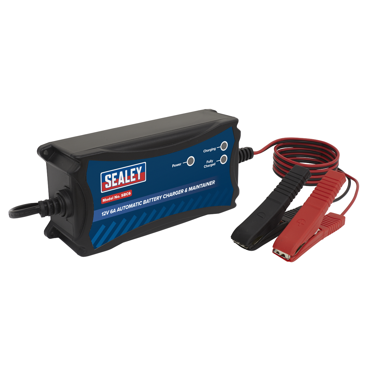 Sealey 12V Fully Automatic Battery Maintainer/Charger 6A SBC6
