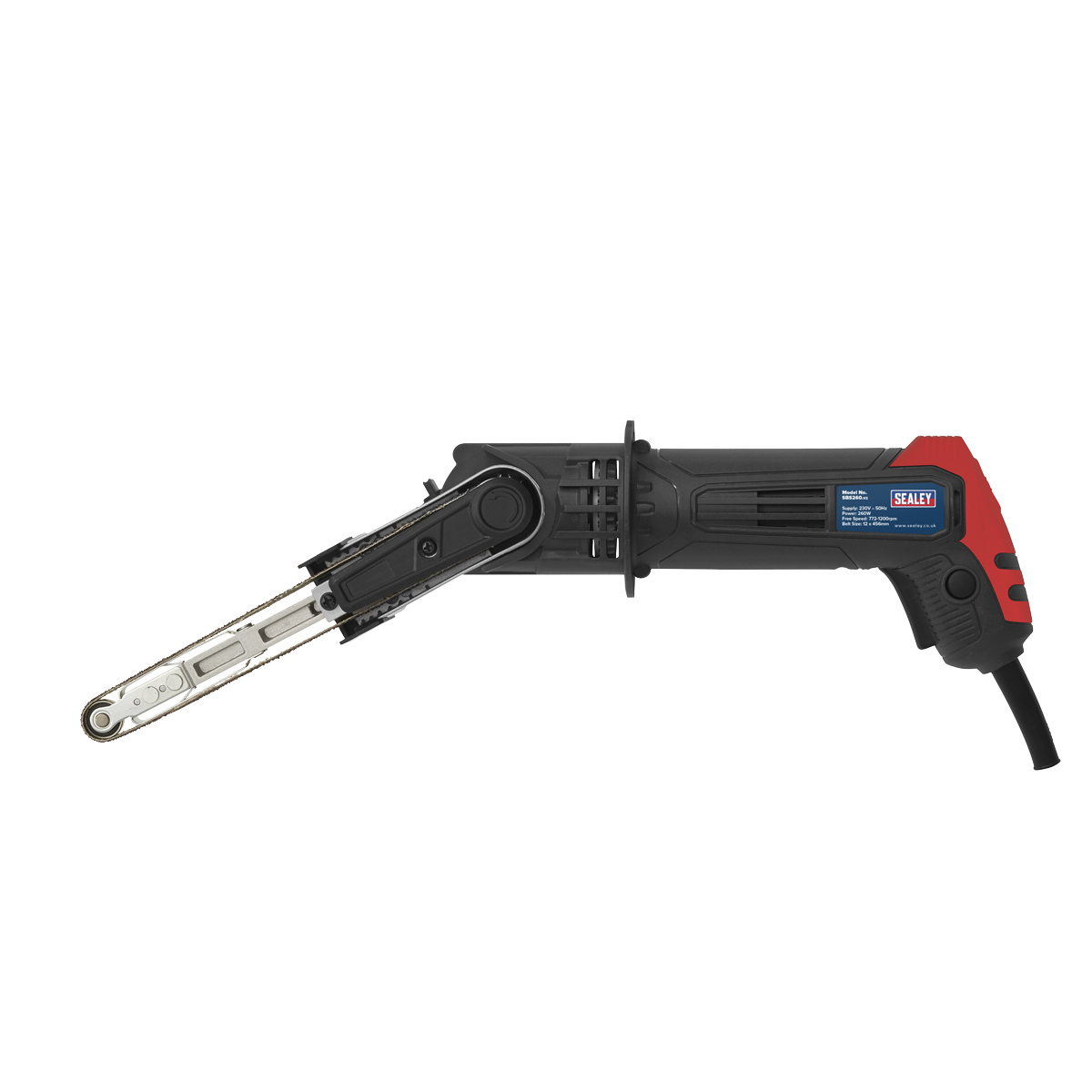 Sealey 12mm Variable Speed Belt Sander 260W/230V SBS260
