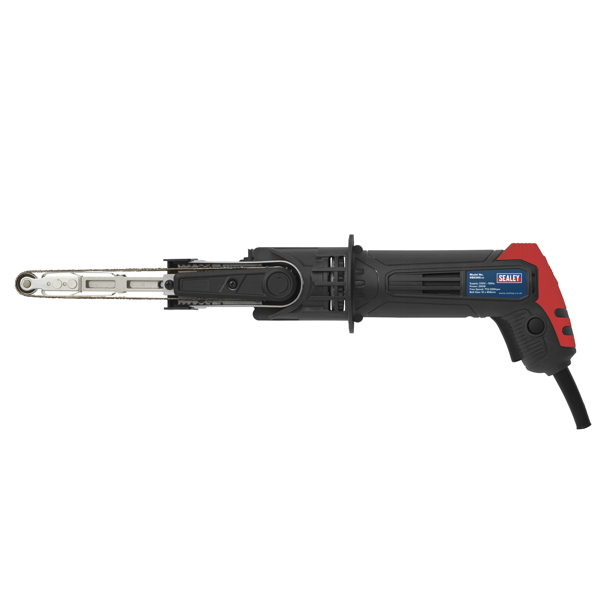 Sealey 12mm Variable Speed Belt Sander 260W/230V SBS260