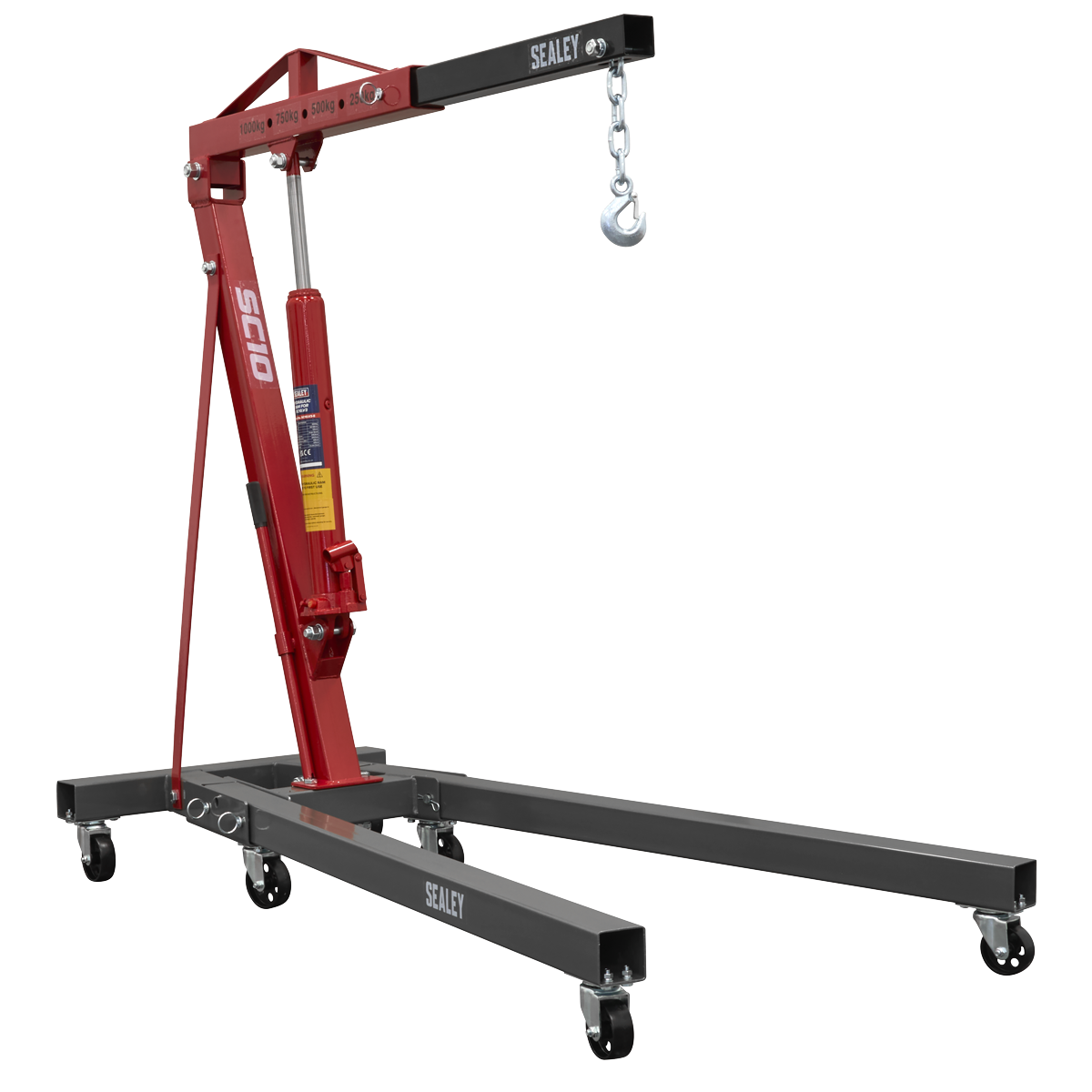 Sealey KD Type Folding Engine Crane 1 Tonne SC10