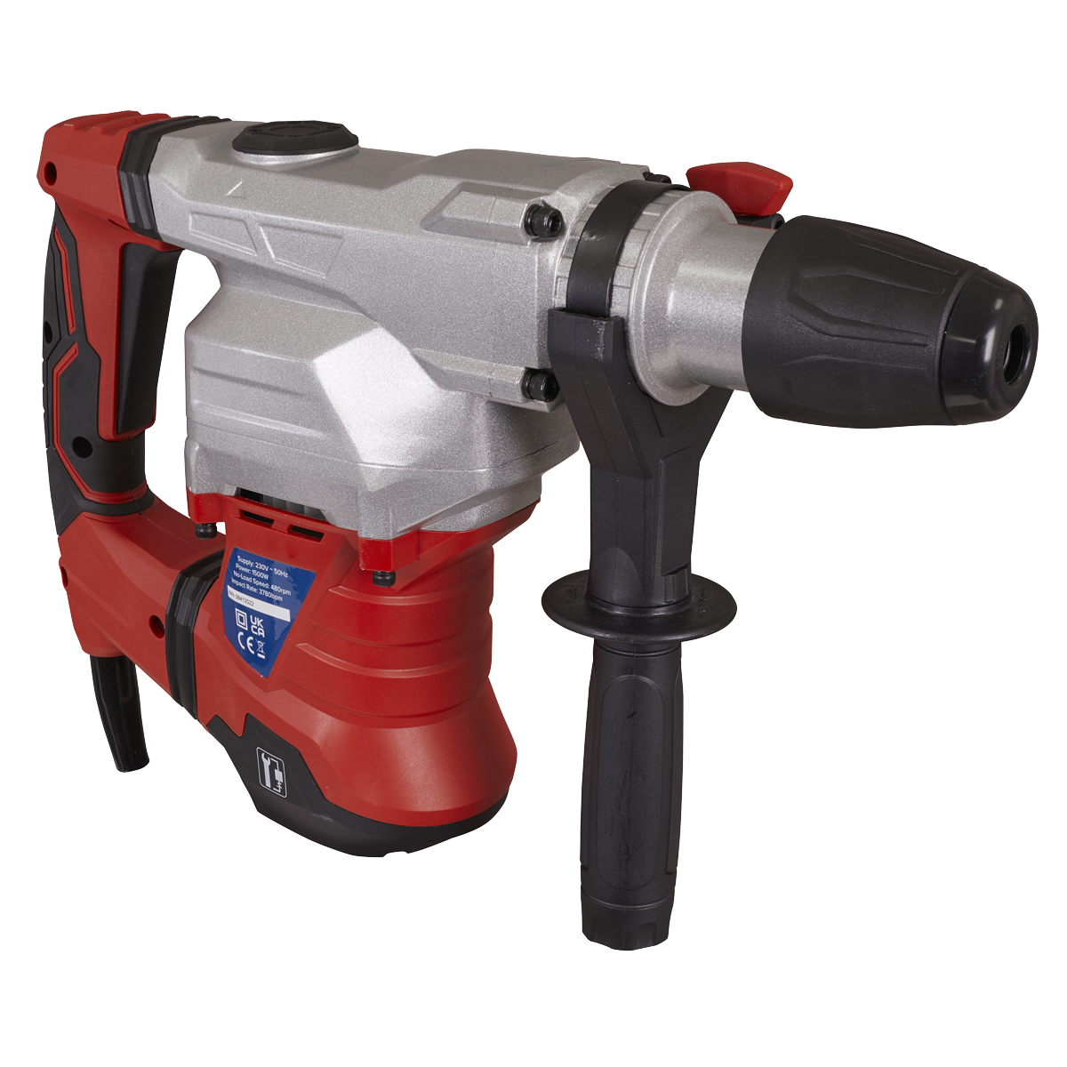 Sealey 40mm SDS MAX Rotary Hammer Drill 1500W/230V SDSMAX40