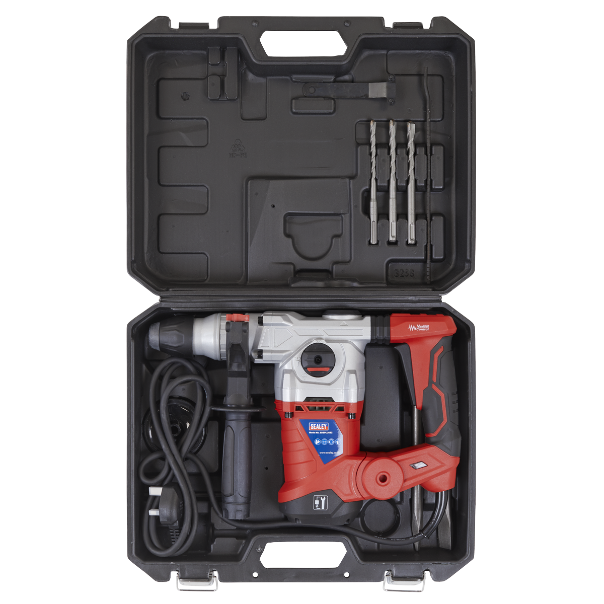 Sealey 32mm SDS Plus Rotary Hammer Drill 1500W/230V SDSPLUS32