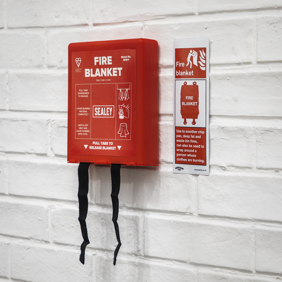 Sealey Fire Blanket 1.1 x 1.1m SFB11