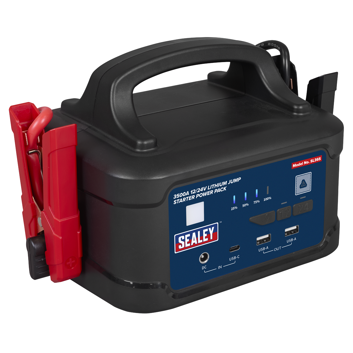 Sealey 3500A 12/24V Lithium Jump Starter Power Pack SL36S
