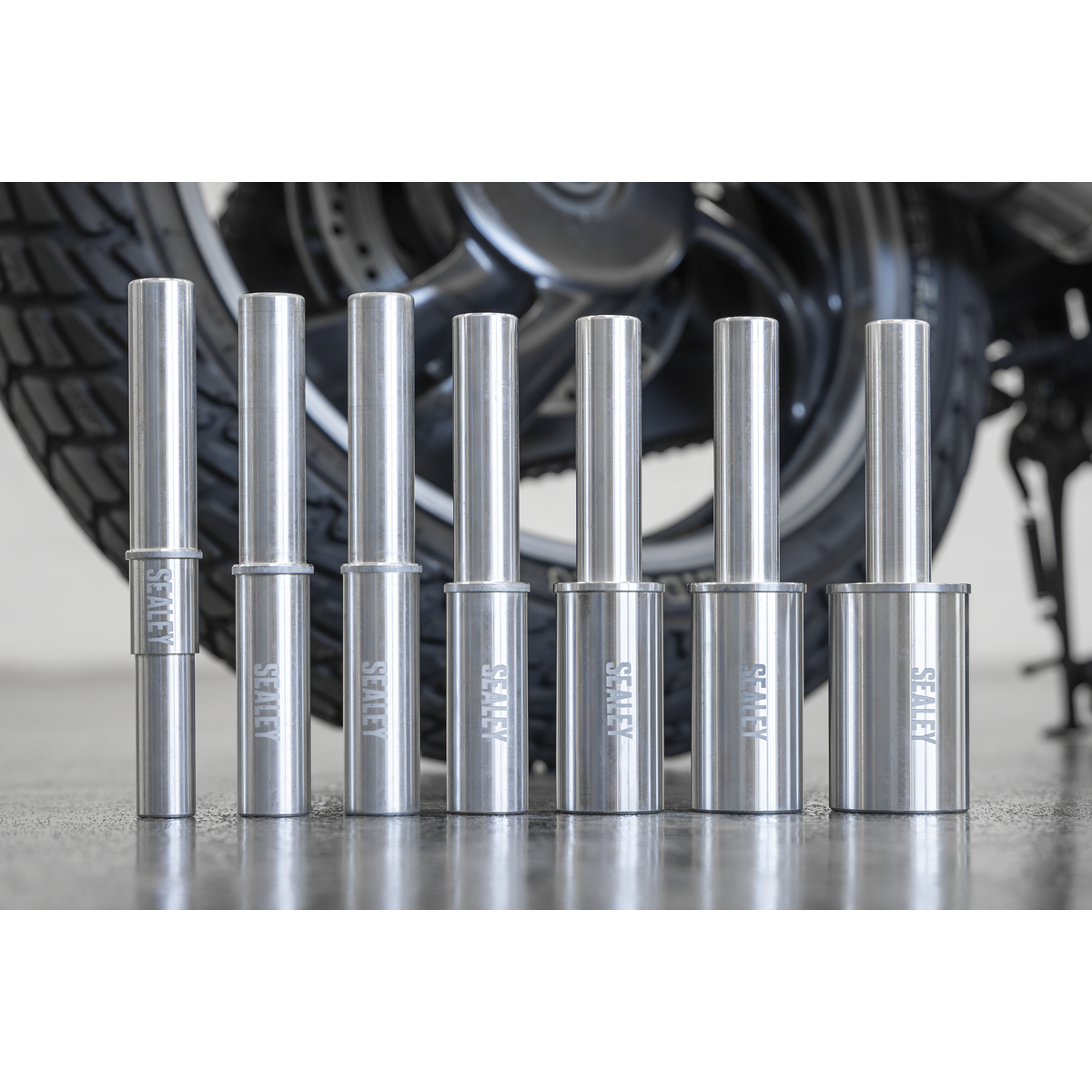 Sealey Motorcycle Stand Single-Sided Pin Adaptor 53.5mm SSPS7