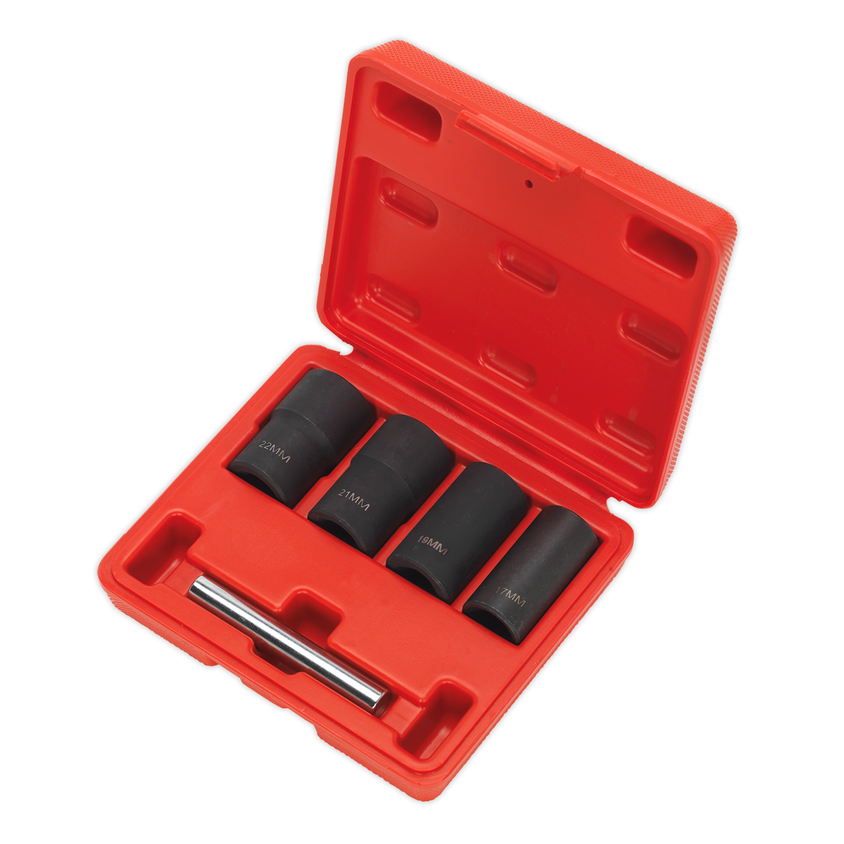 Sealey Locking Wheel Nut Removal Set 1/2"Sq Drive 5pc SX201