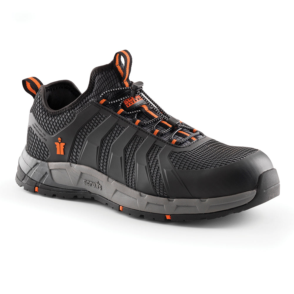 Scruffs Argon Safety Trainers Black