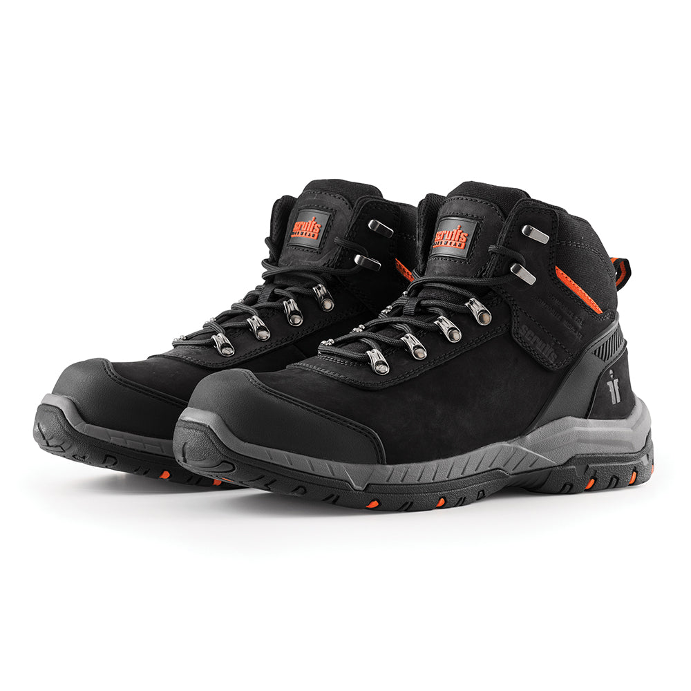 Scruffs Sabatan Safety Boots Black