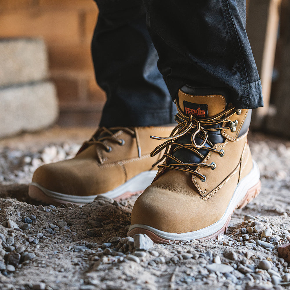 Scruffs Solleret Safety Boots Tan