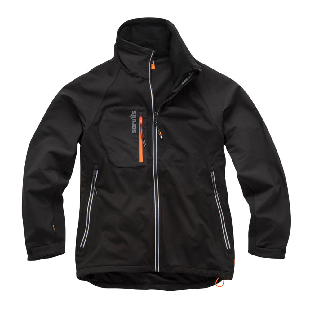 Scruffs Trade Flex Softshell Jacket Black