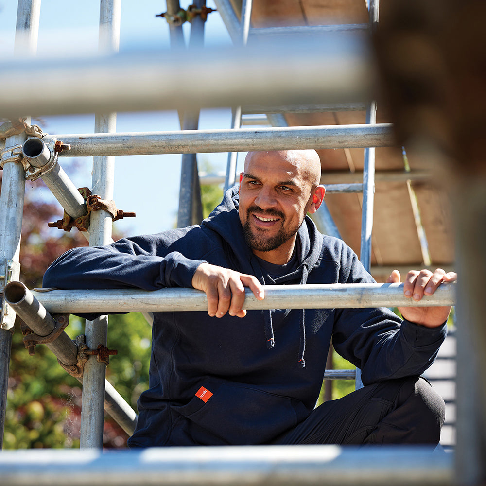 Scruffs Eco Worker Hoodie Navy