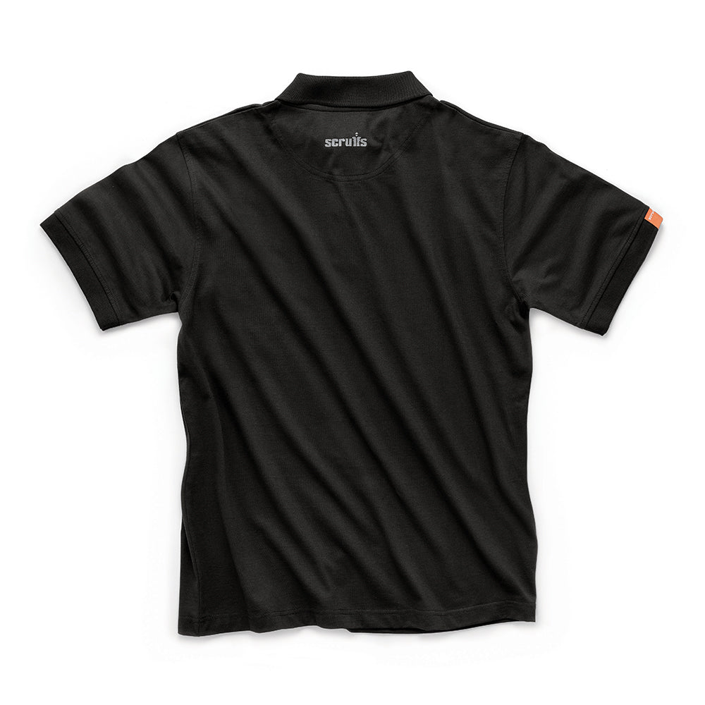 Scruffs Eco Worker Polo Black