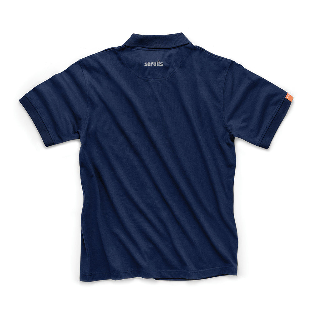 Scruffs Eco Worker Polo Navy