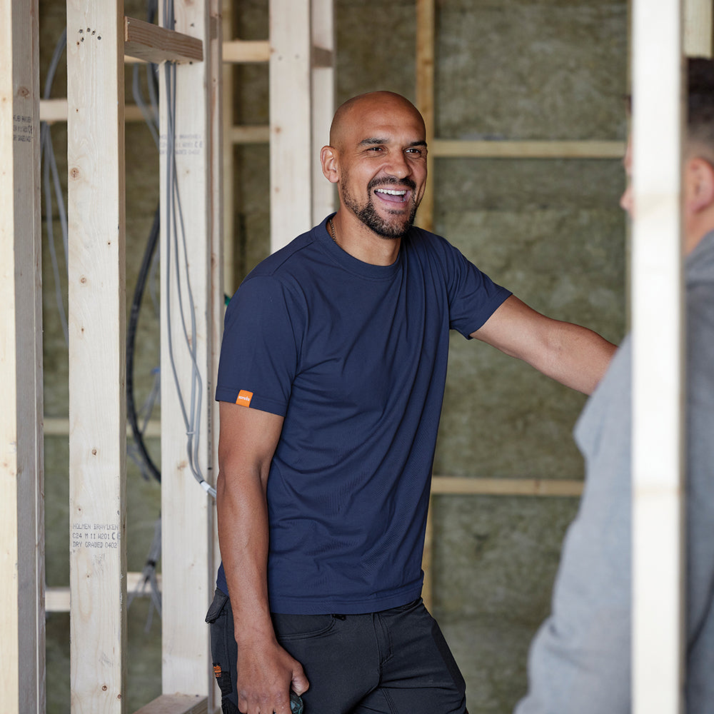 Scruffs Eco Worker T-Shirt Navy