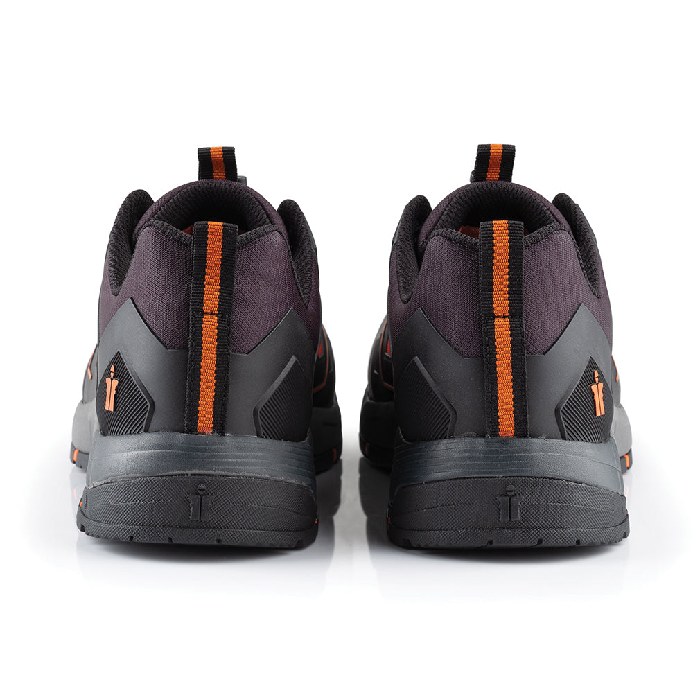 Scruffs Air Safety Trainer Black/Orange