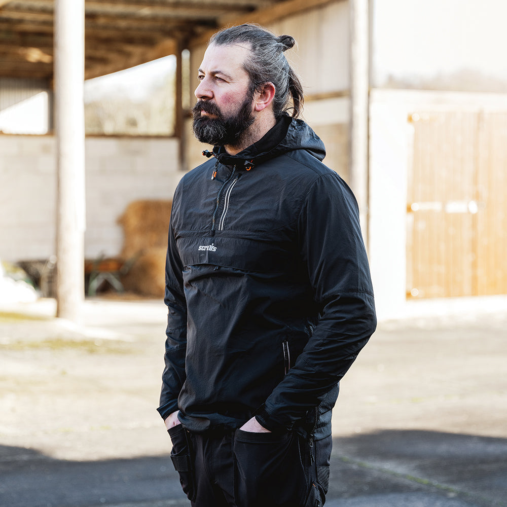 Scruffs Over-Head Jacket Black