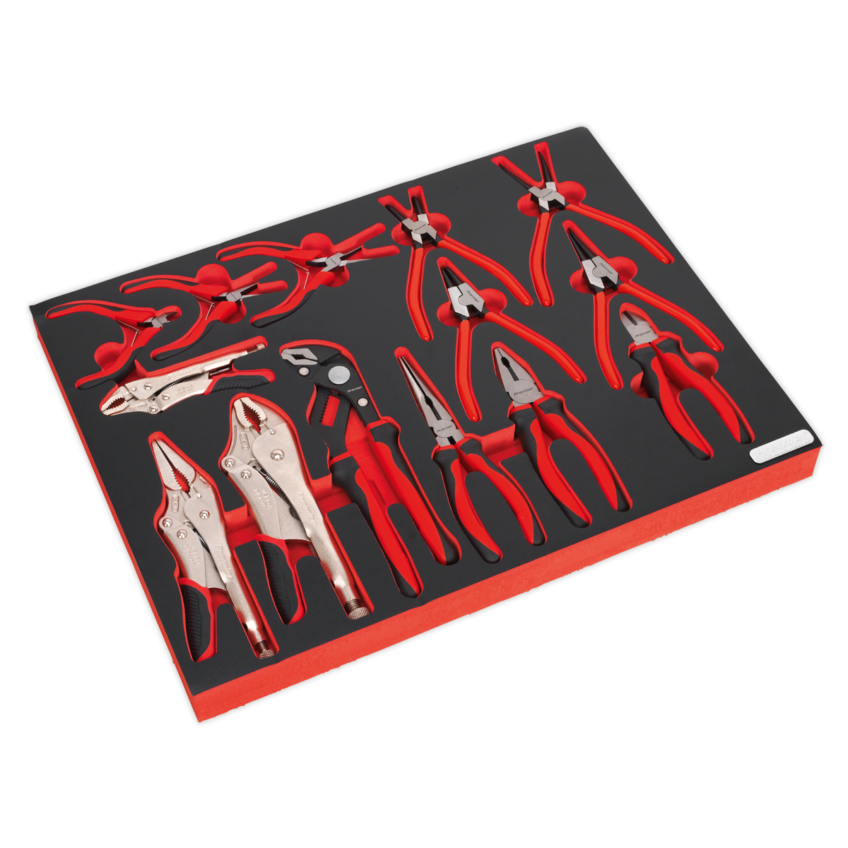 Sealey Superline PRO® Tool Chest Combination 14 Drawer with 446pc Tool Kit - Red TBTPCOMBO1