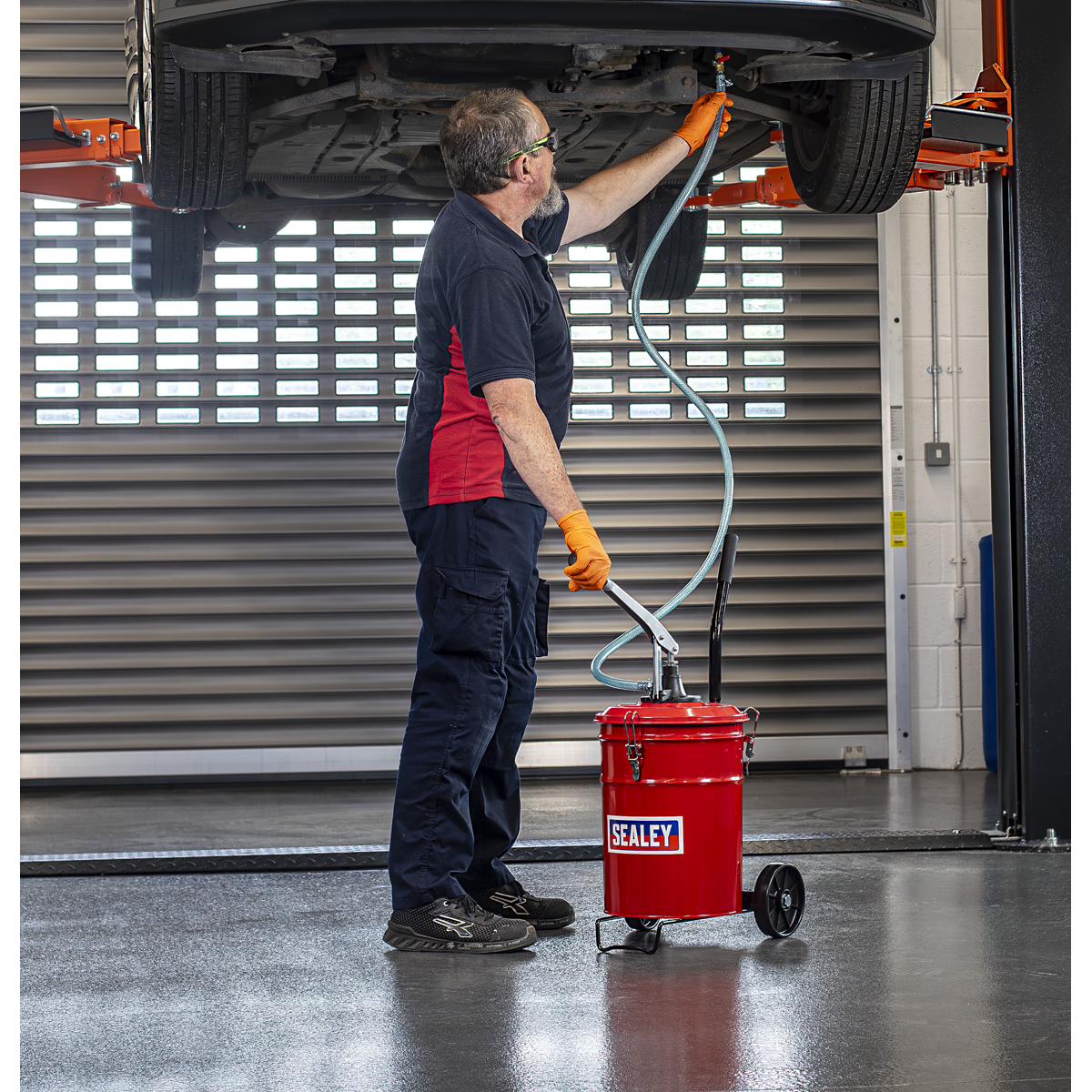Sealey Mobile Gear Oil Dispensing Unit 20L TP17