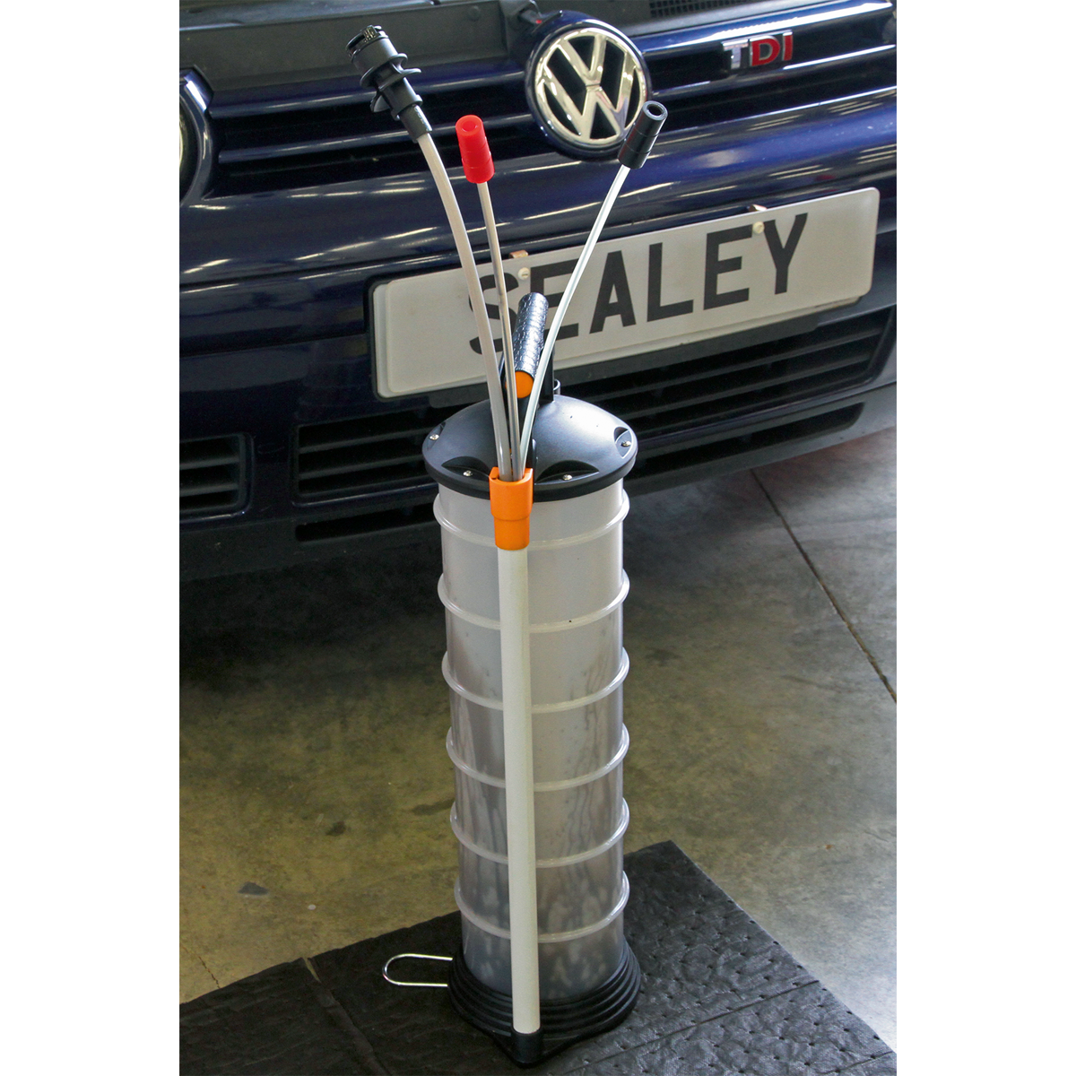 Sealey Manual Vacuum Oil & Fluid Extractor Pump 6.5L TP69