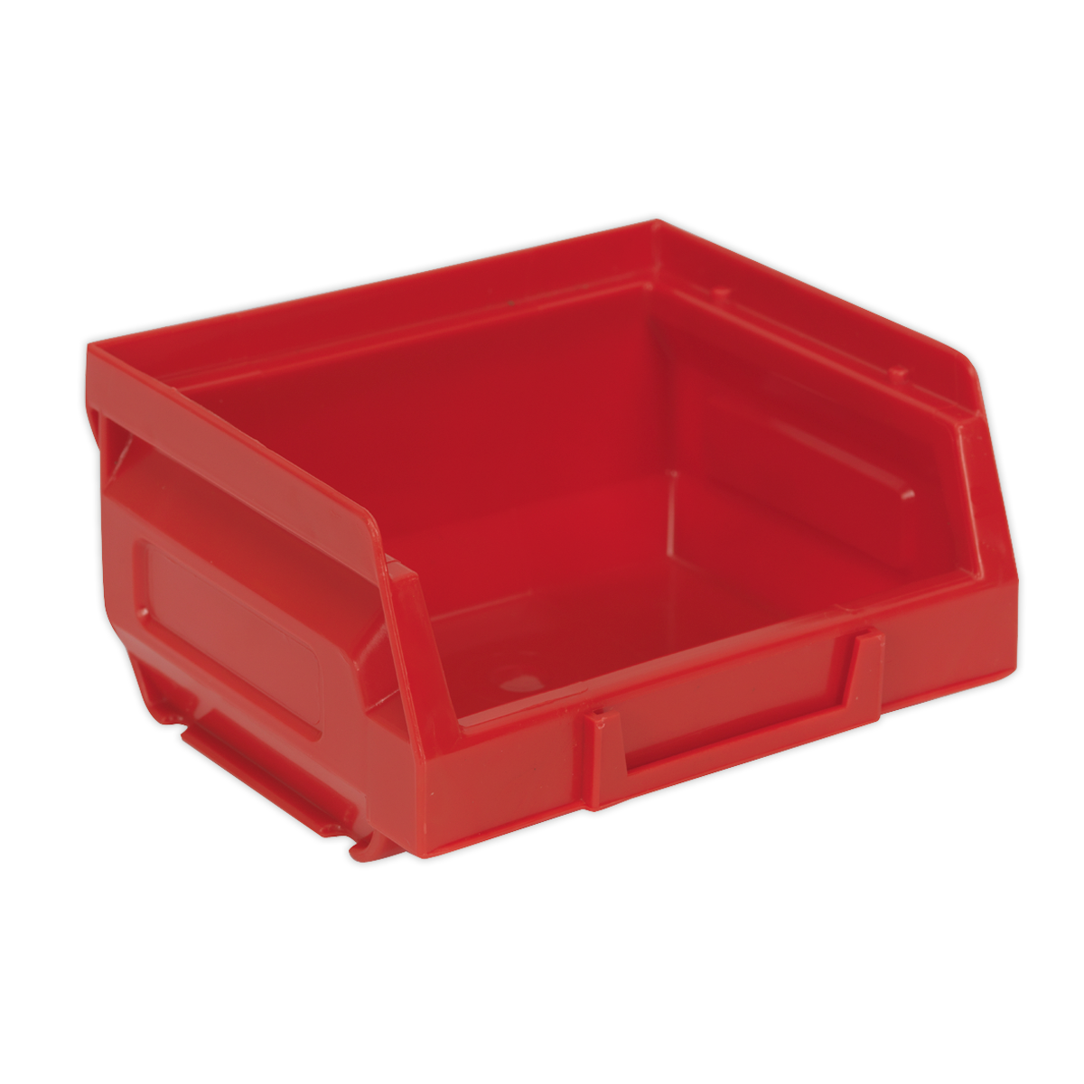 Sealey Plastic Storage Bin 105 x 85 x 55mm, Red - Pack of 24 TPS124R