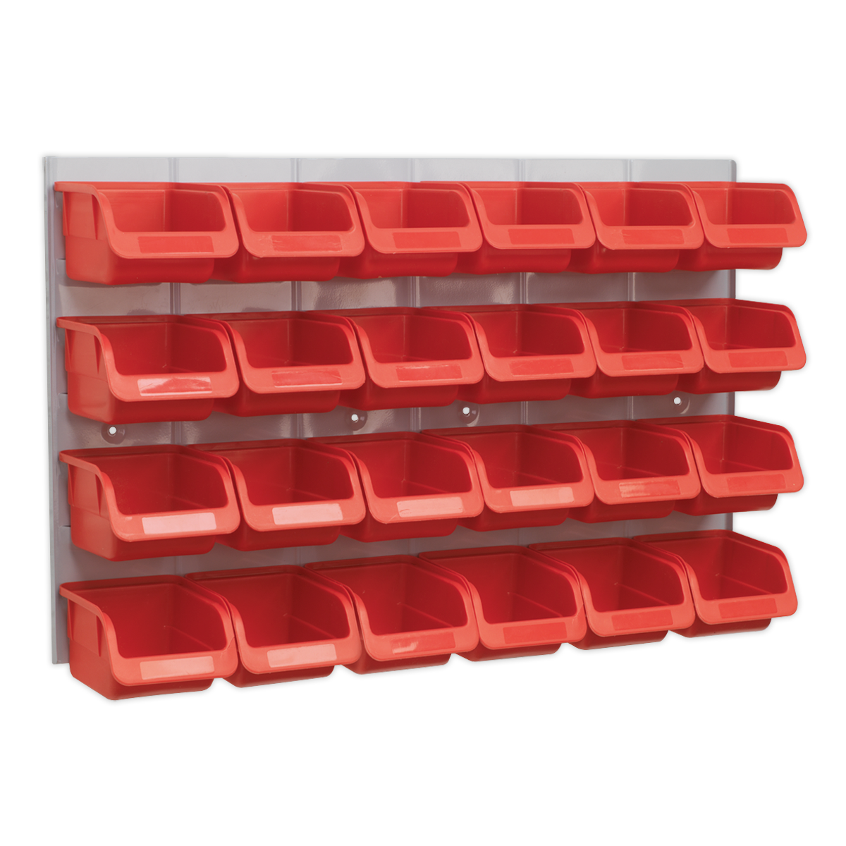 Sealey Bin & Panel Combination 24 Bins - Red TPS130