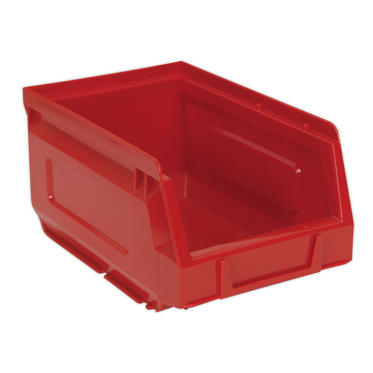 Sealey Plastic Storage Bin 105 x 165 x 85mm, Red - Pack of 24 TPS224R