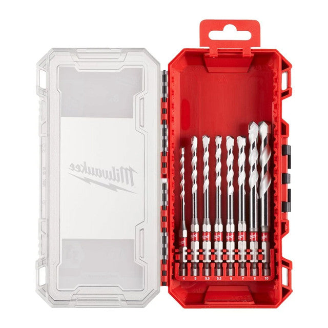 Milwaukee Multi-Material Drill Bit Set 8 Pack 4932493872