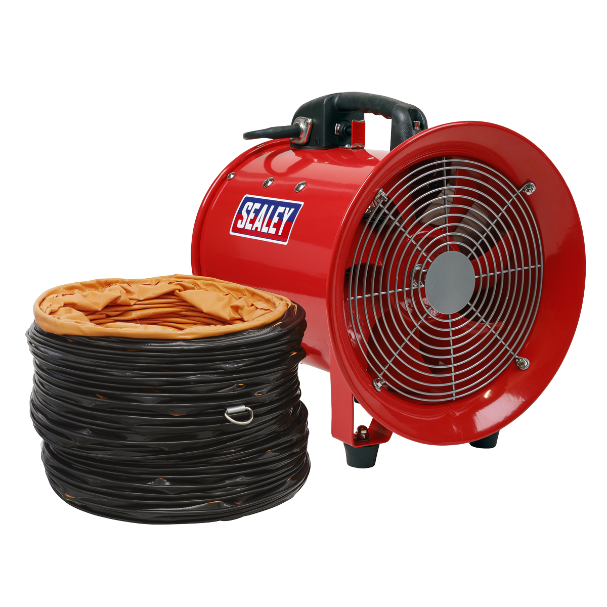 Sealey Portable Ventilator with 5m Ducting 250mm VEN250
