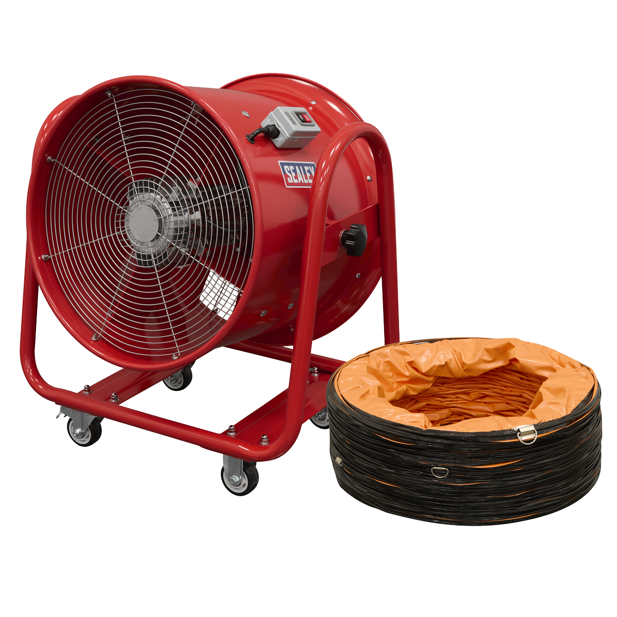 Sealey Portable Ventilator 500mm with 5m Ducting VEN500