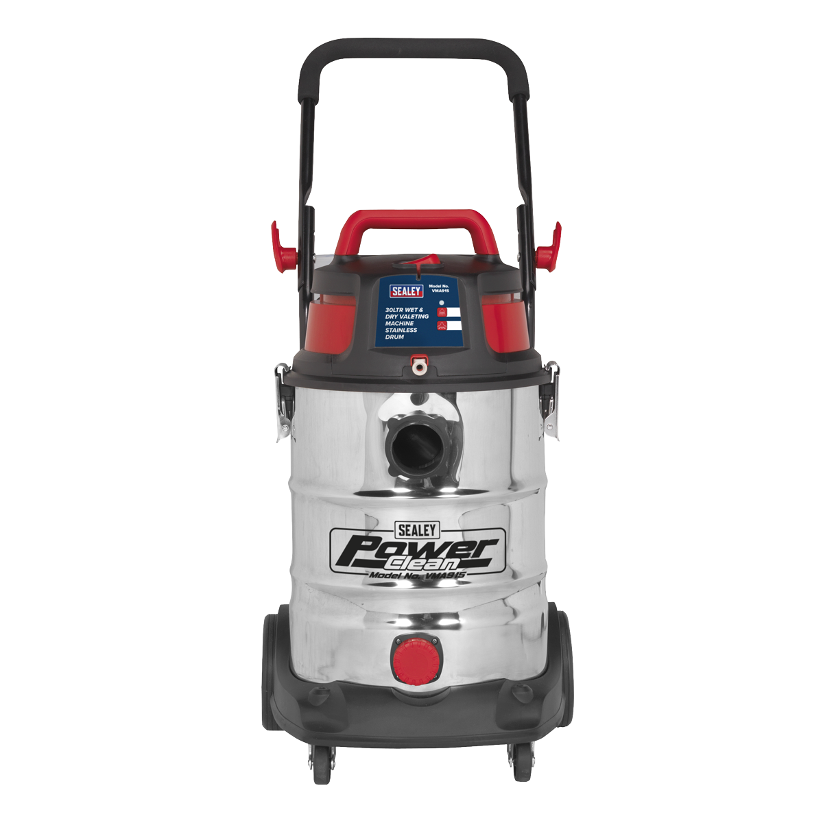 Sealey Wet & Dry Valet Machine Stainless Steel Drum 30L VMA915