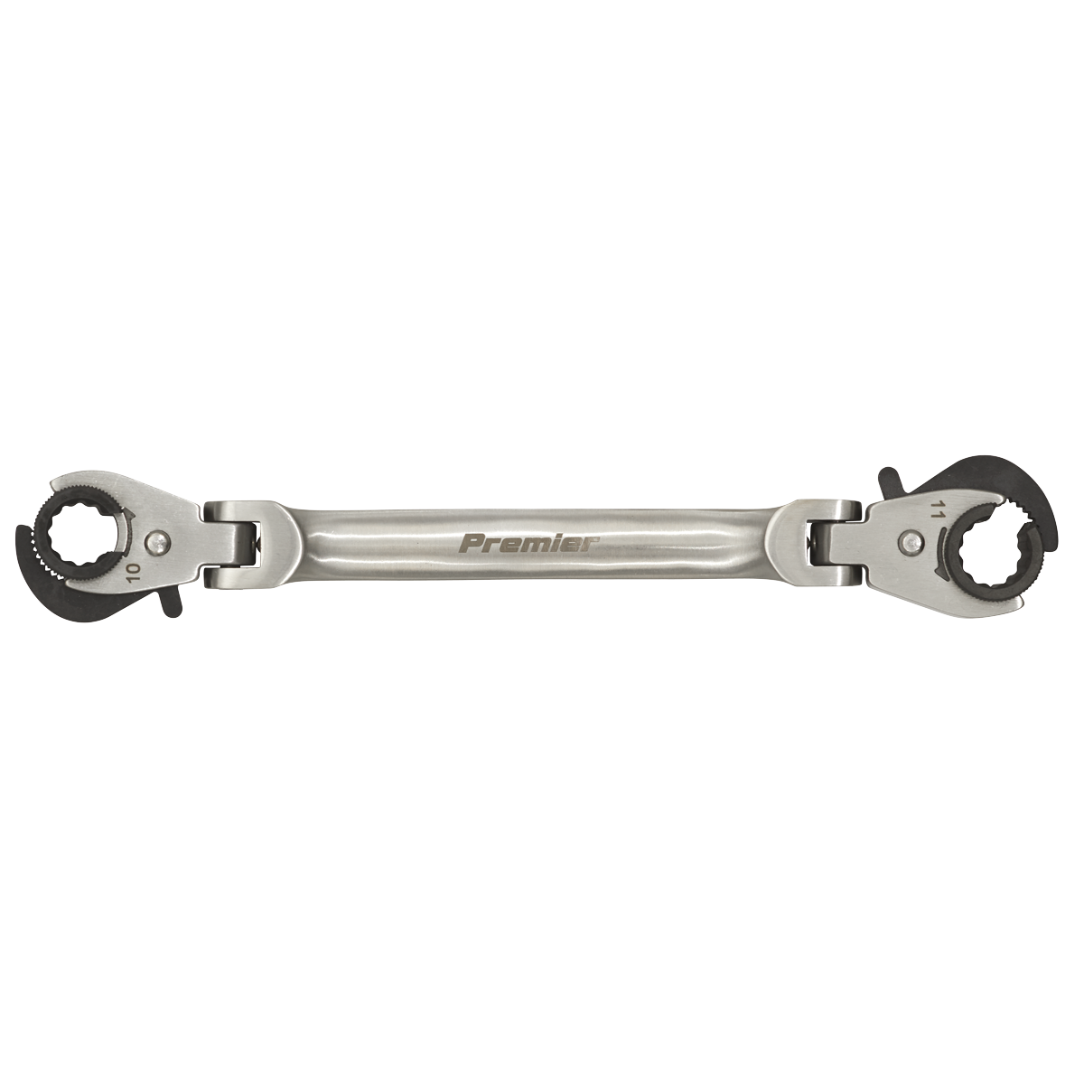 Sealey Premier Ratcheting Brake Pipe Spanner 10 x 11mm VS0347