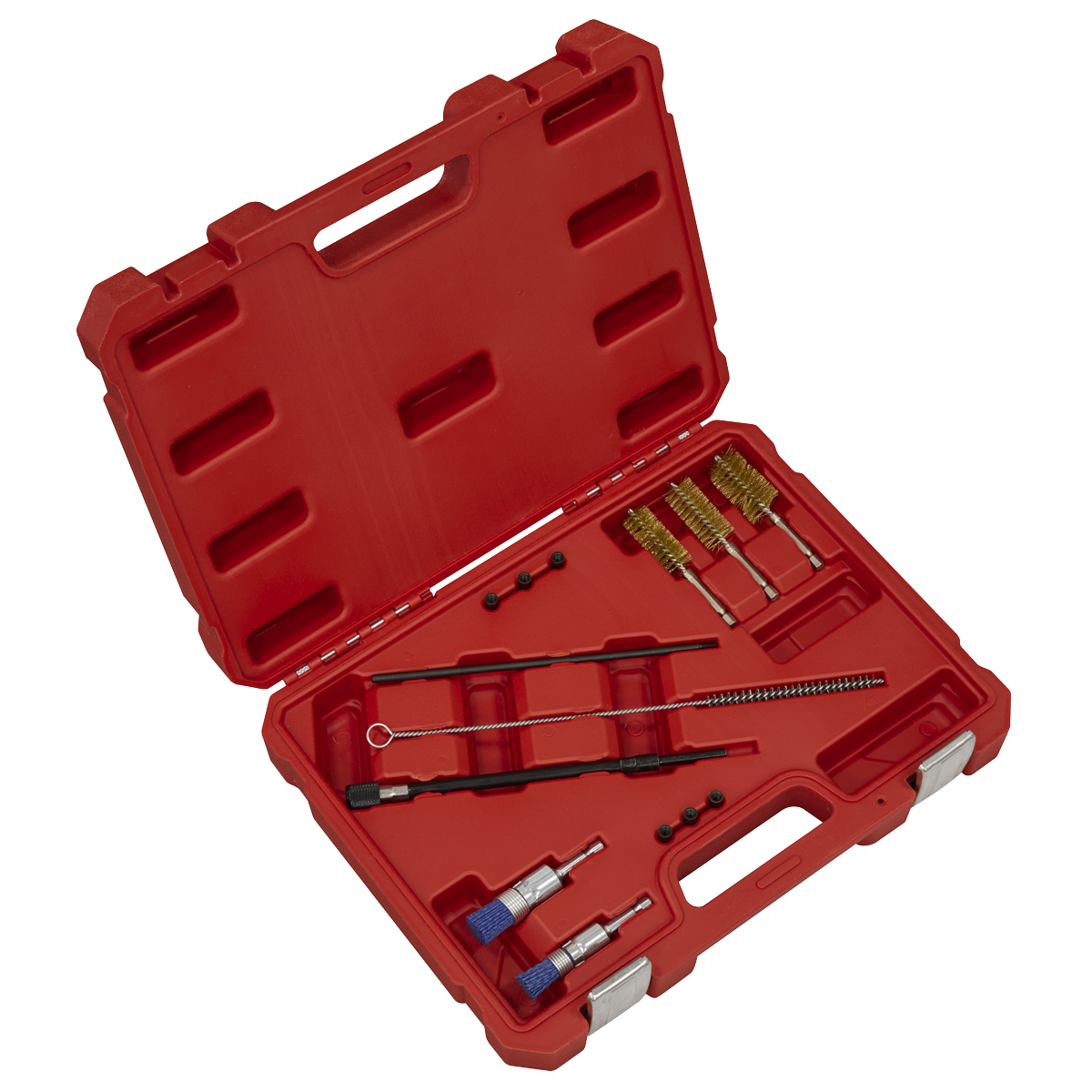 Sealey Injector Bore Cleaning Brush Set 14pc VS1900