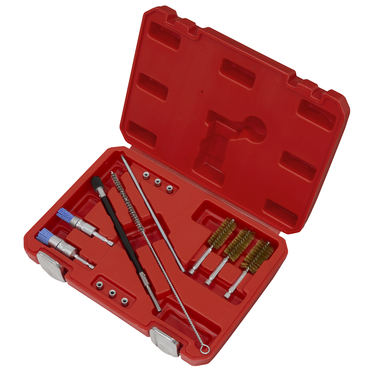 Sealey Injector Bore Cleaning Brush Set 14pc VS1900