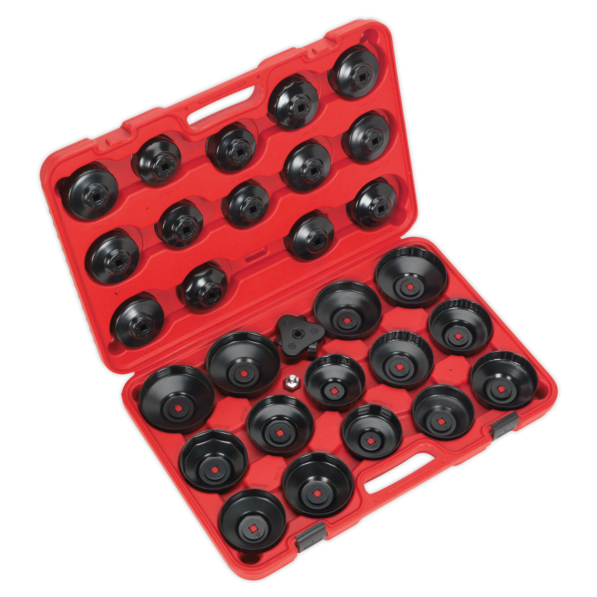 Sealey Oil Filter Cap Wrench Set 30pc VS7006