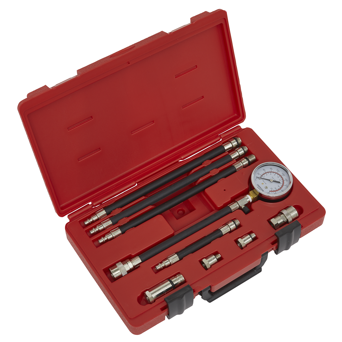Sealey Petrol Engine Compression Test Kit 10pc VSE206