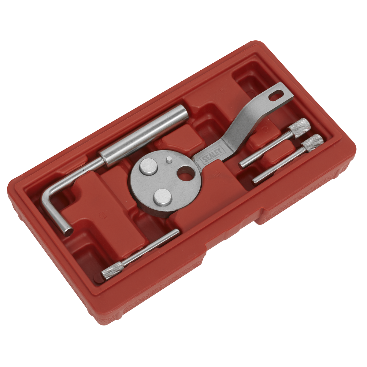 Sealey Diesel Engine Timing Tool Kit - for Ford, Jaguar, Land Rover 2.2D/3.2D TDCi - Chain Drive VSE5863
