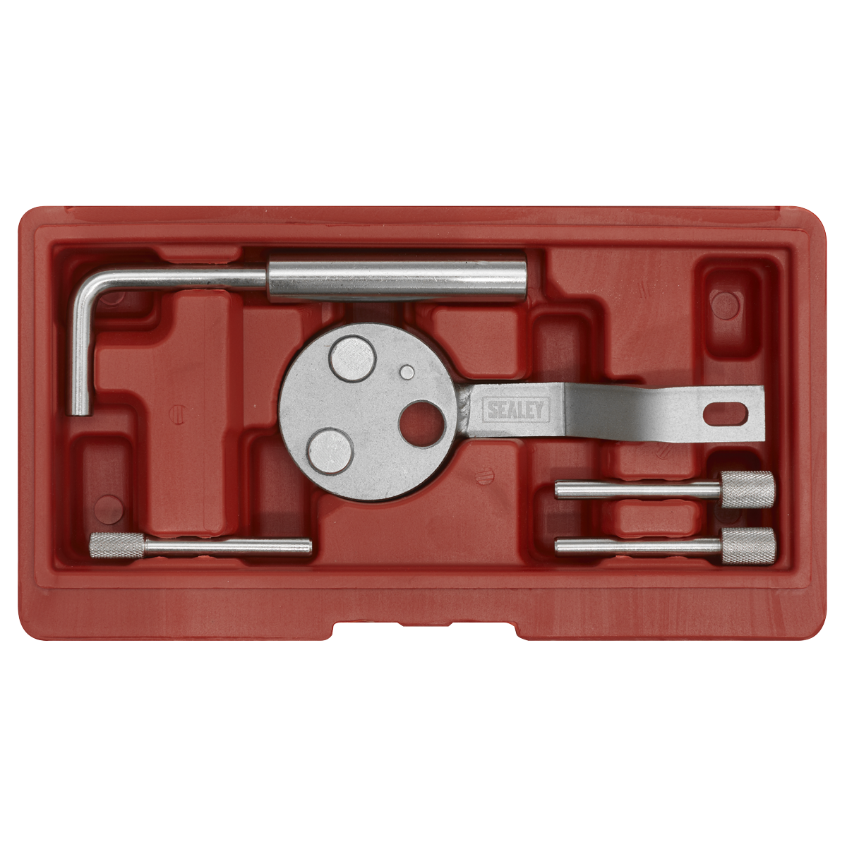 Sealey Diesel Engine Timing Tool Kit - for Ford, Jaguar, Land Rover 2.2D/3.2D TDCi - Chain Drive VSE5863