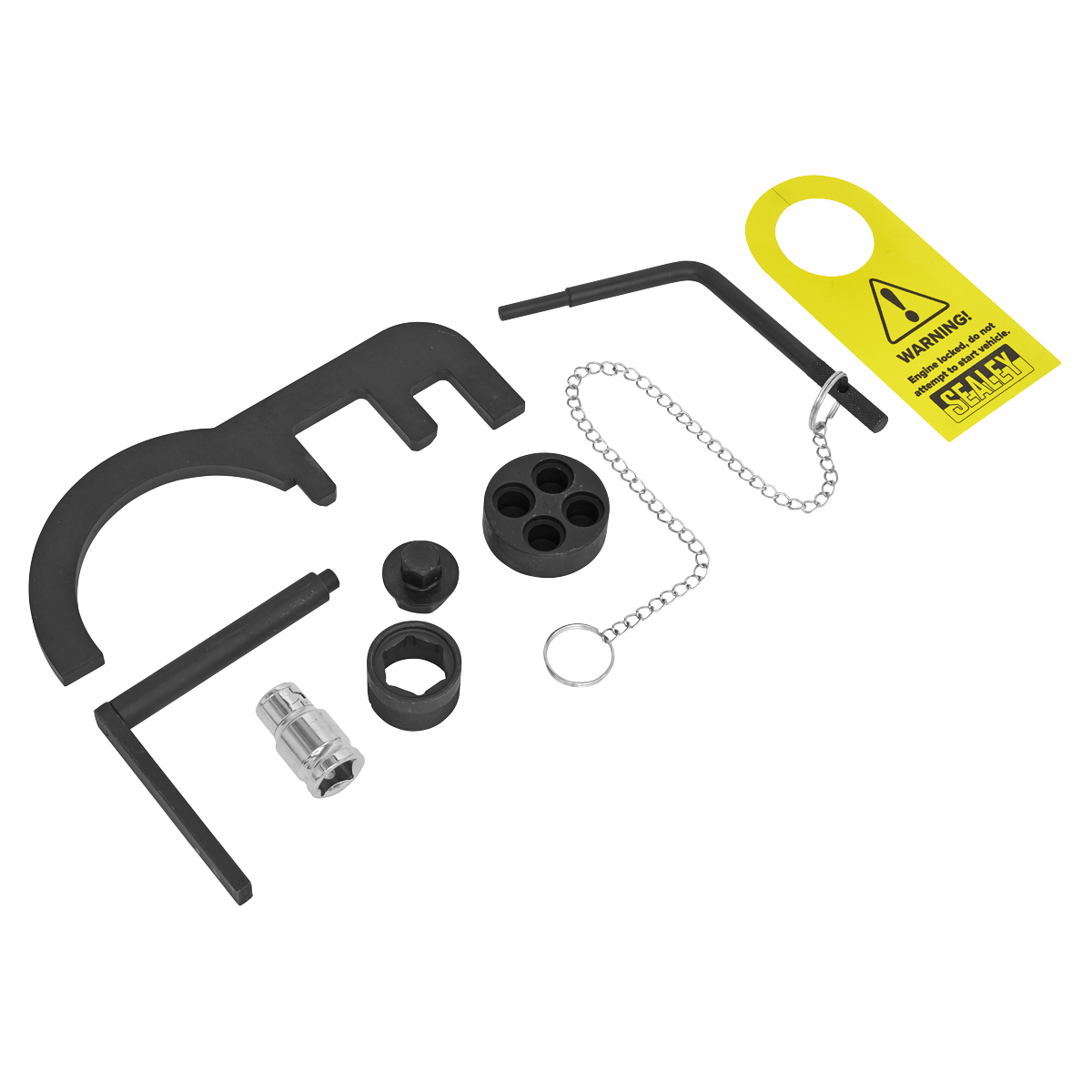 Sealey Diesel Engine Timing Tool Kit - for BMW/Mini 1.5D/1.6D/2.0D/3.0D - Chain Drive VSE6121A