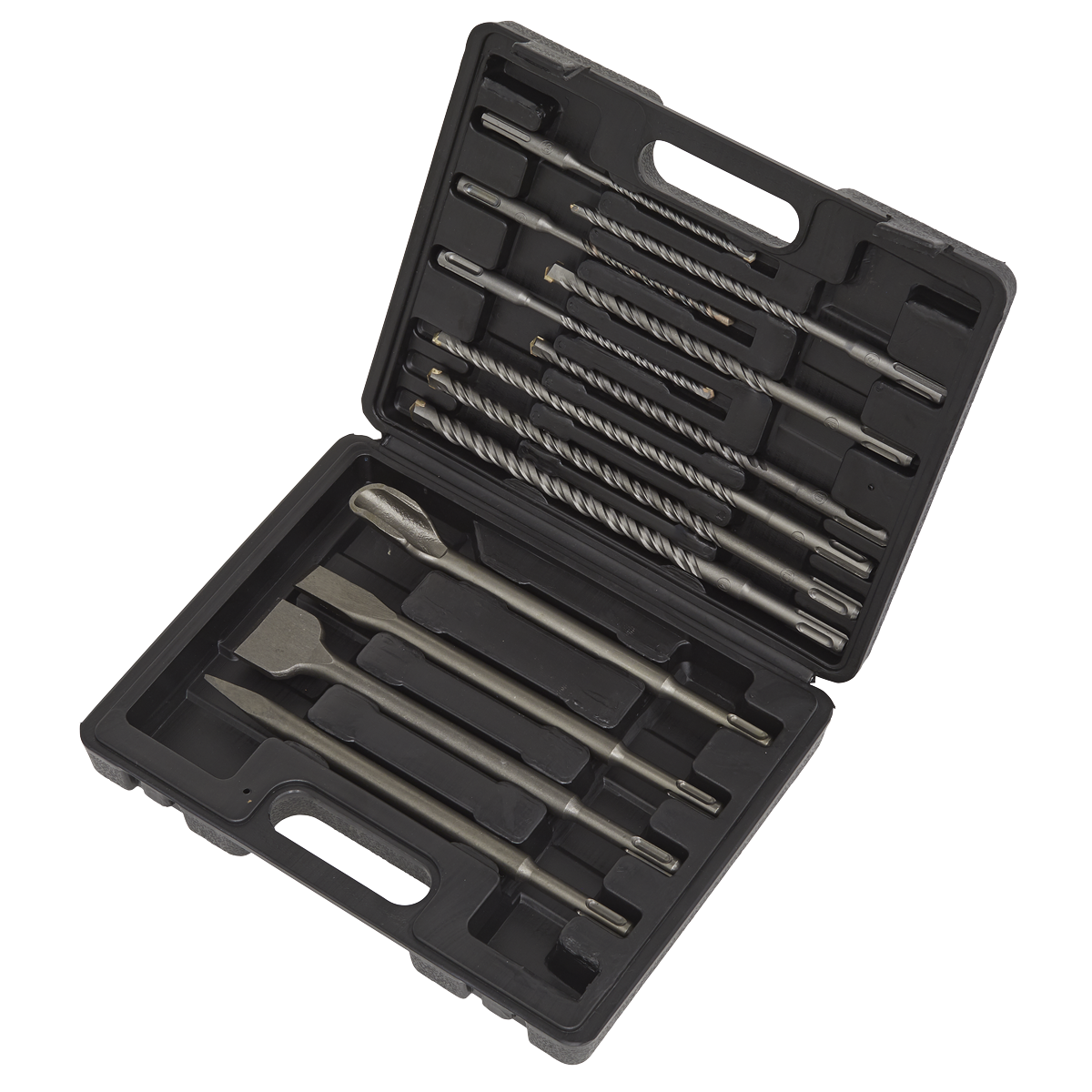 Sealey Worksafe® SDS Plus Drill Bit & Chisel Set 13pc WDCS