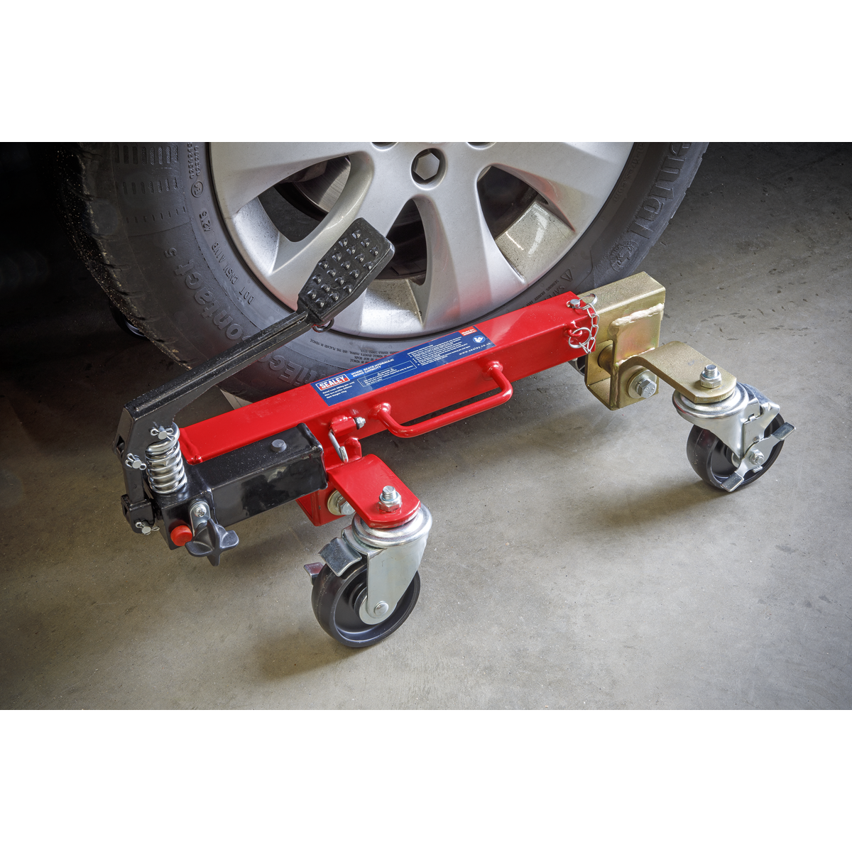 Sealey Hydraulic Wheel Skate 680kg Capacity WS680